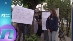 Novi Pazar Protest roditelja i đaka zbog otkazivanja mature