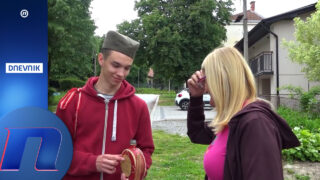 Sa čuturom među glasače, krenuli studenti u Kosjeriću