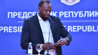 Jusein Bolt u Beogradu