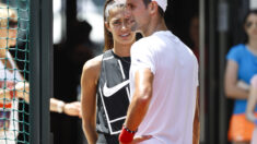 Novak Đoković i Olga Danilović