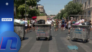 U Beogradu igra živaca policije, građana, kontejnera i pešačkih prelaza