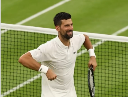 Novak Đoković pumpa na Vimbldonu