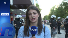 Ispred prostorija SNS u Novom Sadu incident - autoprevoznik Jaćimović pokušao sebi da naudi, intervenisala policija