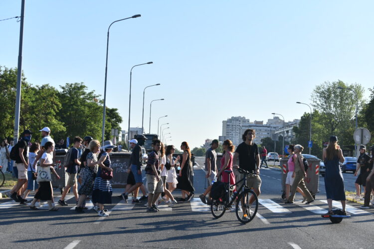 Blokada kod FDU / Foto: Vesna Lalić