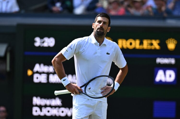 Novak Đoković na Vimbldonu 2025