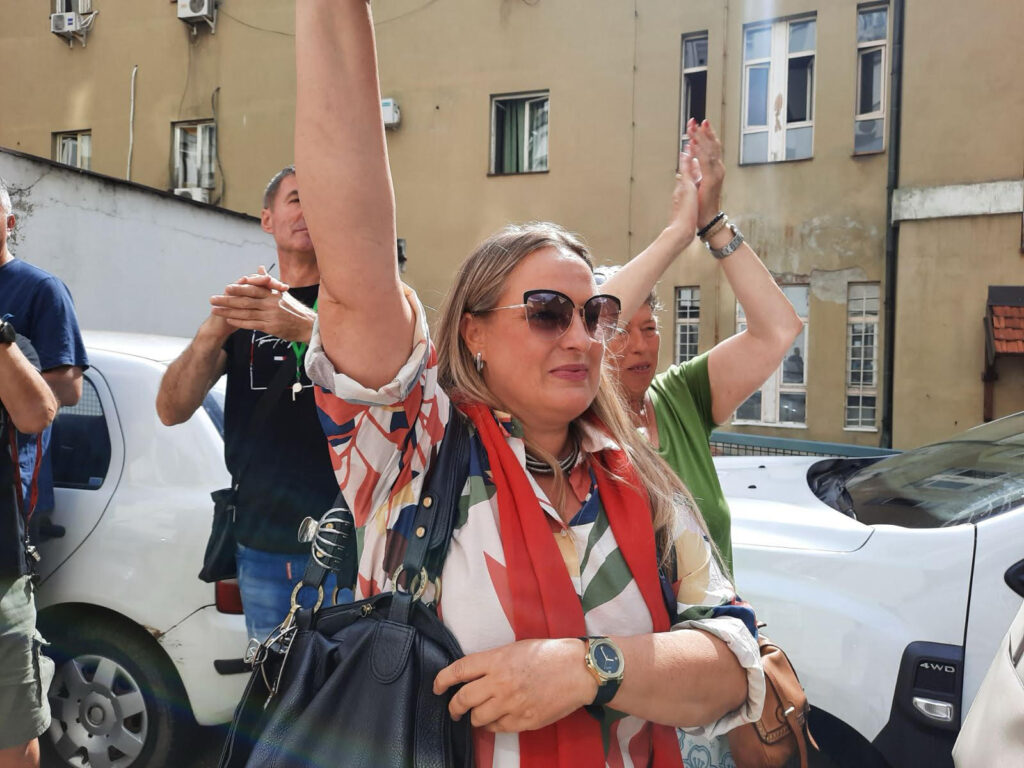 FOTO: Slavica Panić; Jelena Cicvarić, majka Pavla Cicavrića FOTO