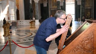 Aleksandar Vučić u Hramu Svetog Save Foto:Instagram/buducnostsrbijeav