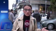 Novosađani ispred prostorija SNS-a u znak podrške Užičanima