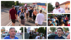 U selu Desimirovac kod Kragujevca koje je stradalo u požaru održan gradjanski marš solidarnosti