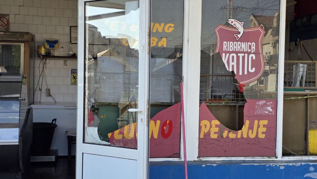 Demolirana ribarnica u Šapcu FOTO: Nova.rs