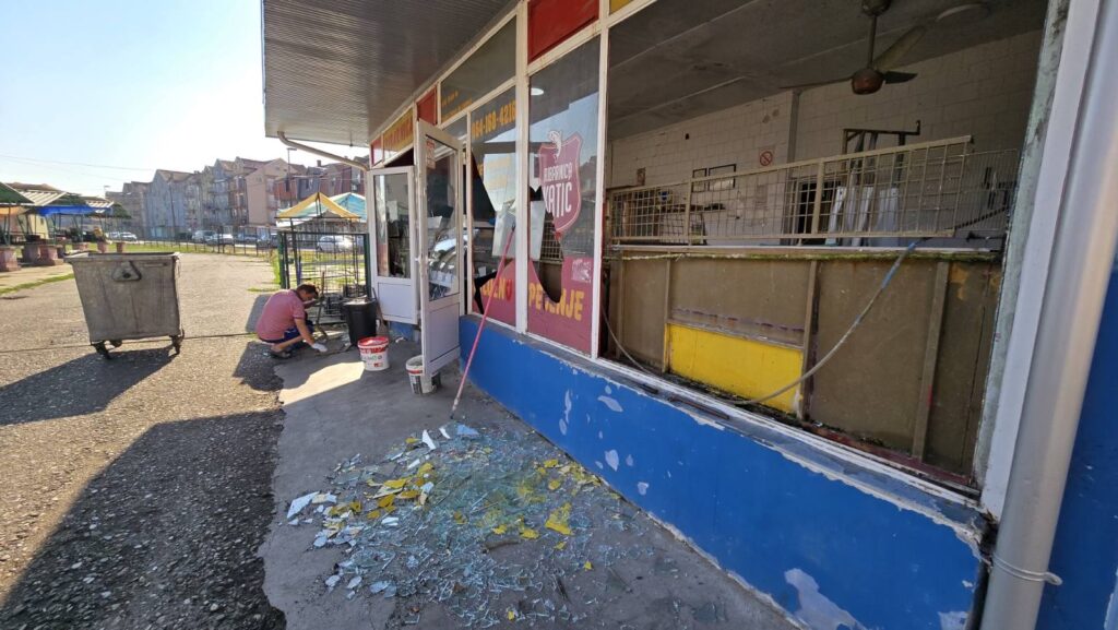 Demolirana ribarnica u Šapcu FOTO: Nova.rs