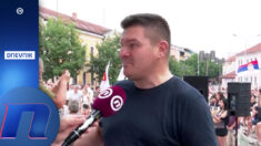 U Kraljevu protest podrške optuženima za navodno planiranje nasilne promene vlasti