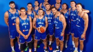 Zvanično slikanje košarkaša Srbije za Evrobasket 2025
