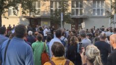 Peta beogradska gimnazija, protest