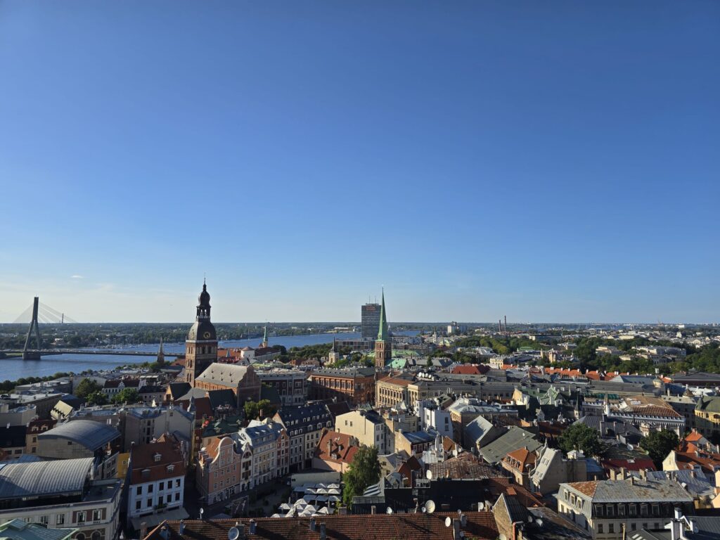 Riga panorama grada