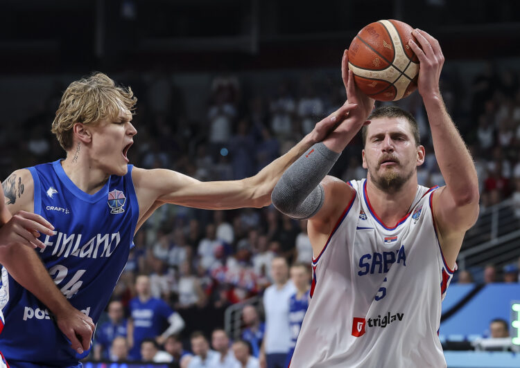Mika Murinen i Nikola Jokić u dresu Srbije