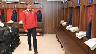 Veljko Paunović u svlačionici