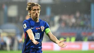 Luka Modrić u dresu Hrvatske