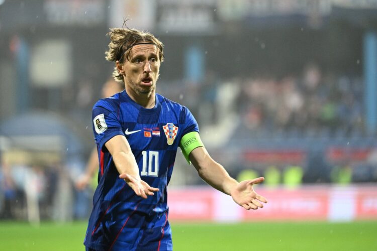Luka Modrić u dresu Hrvatske