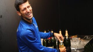 Novak Đoković svlačionica