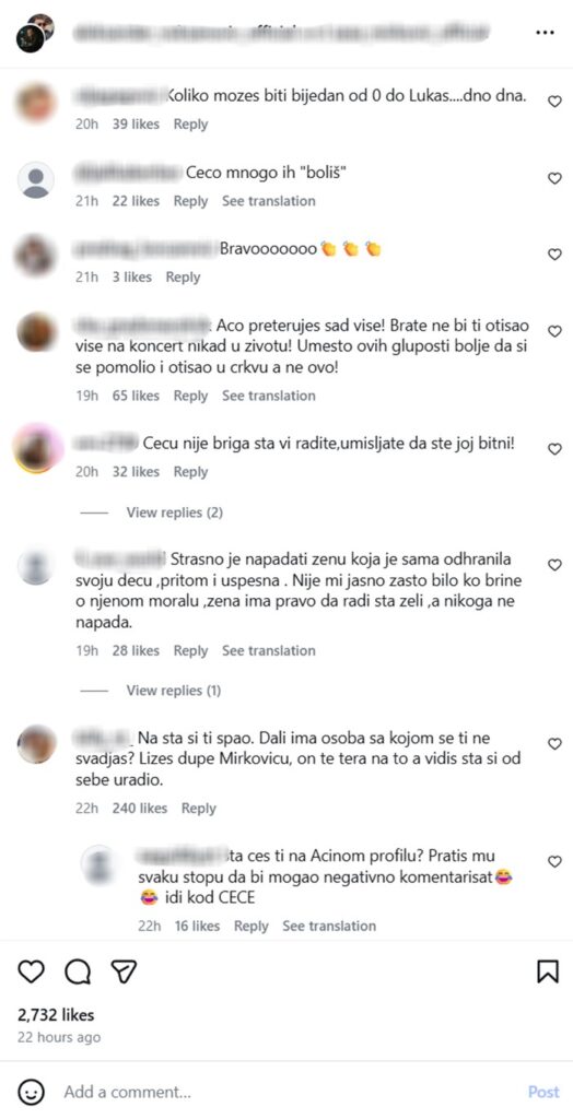 Aca Lukas ne može da se opere od druženja s Naserom Orićem, pa započeo rat sa Cecom - ili sa samim sobom?