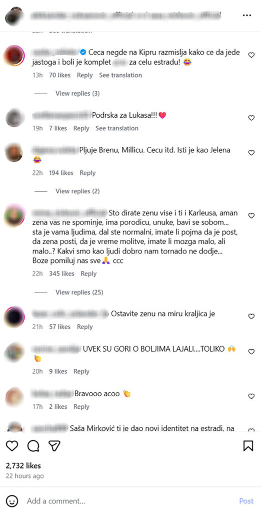 Aca Lukas ne može da se opere od druženja s Naserom Orićem, pa započeo rat sa Cecom - ili sa samim sobom?