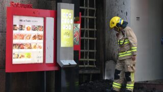 Kina požar Hongkong