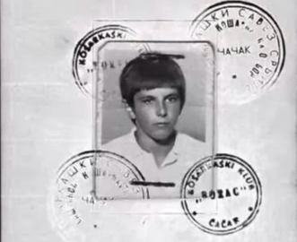 Željko Obradović sa 14 godina