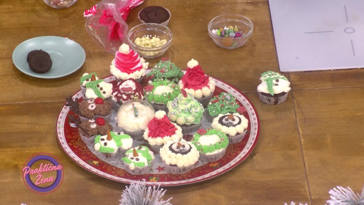 Novogodišnji kapkejkovi