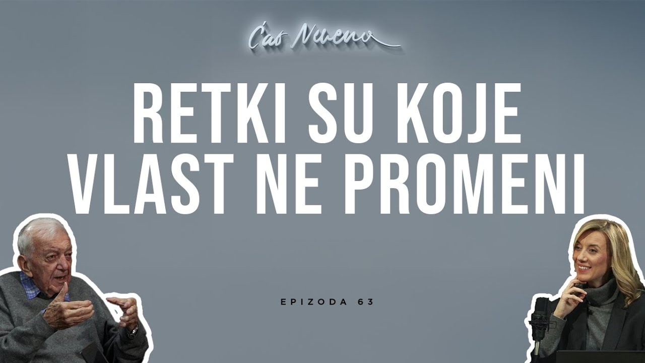 Ćao Nevena: DUŠAN MIKLJA, retki su koje vlast ne promeni