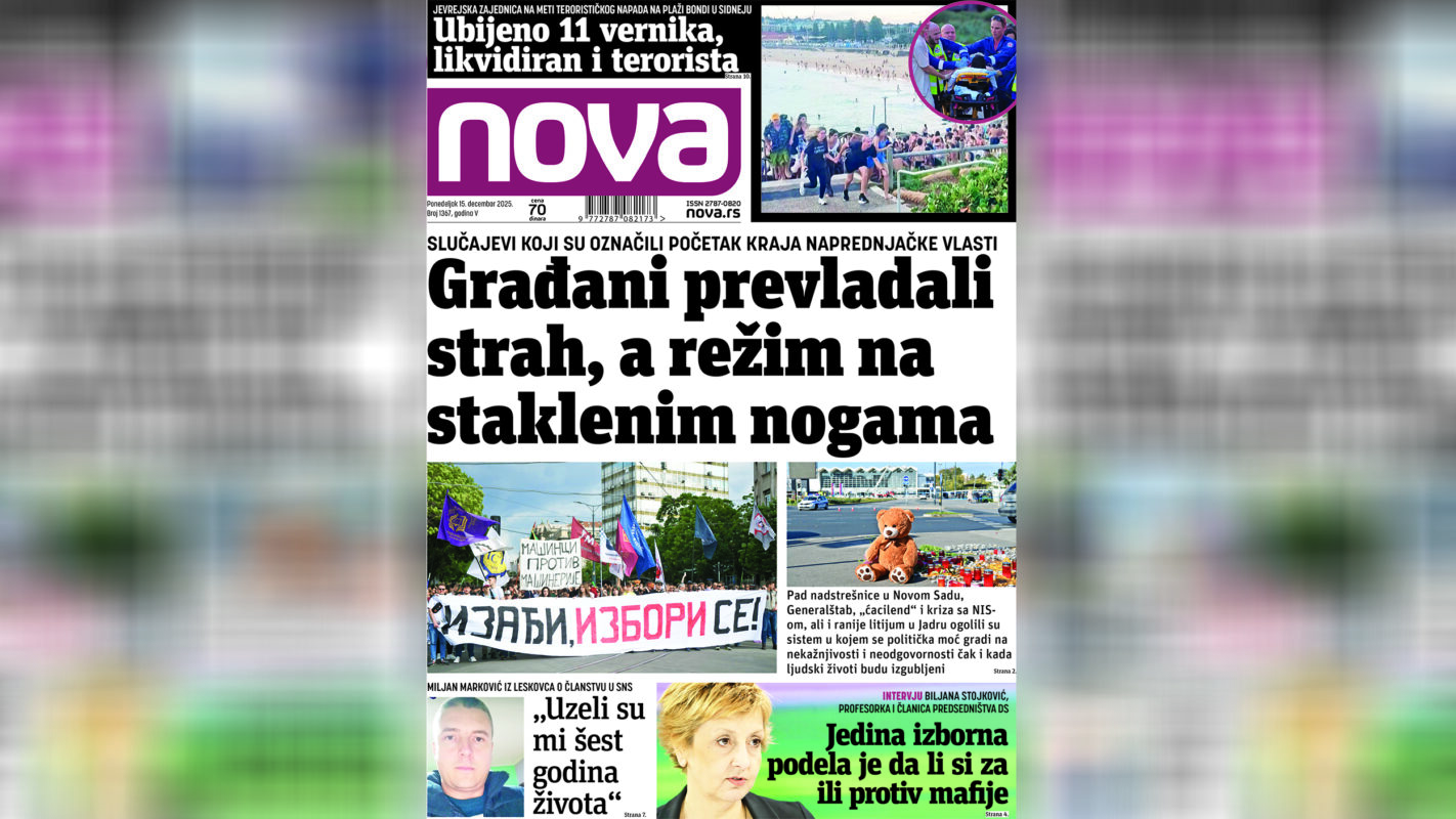 „Nova“ piše: Kako su građani prevladali strah i koji su slučajevi označili kraj naprednjačke vlasti