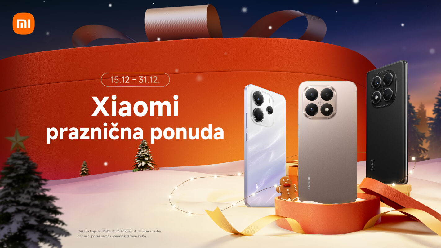 Opusti se, Xiaomi je tu: Dočekaj praznike spreman uz Xiaomi novogodišnje popuste