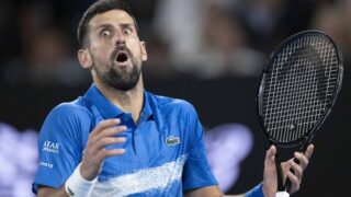 Novak Đoković na Australijan openu 2025